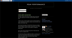 Desktop Screenshot of peaksalesperformance.blogspot.com