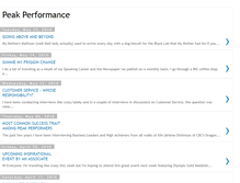 Tablet Screenshot of peaksalesperformance.blogspot.com