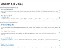 Tablet Screenshot of kebaktiangkj.blogspot.com