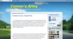 Desktop Screenshot of connorsarmy.blogspot.com