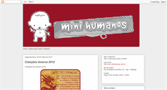 Desktop Screenshot of minihumanos.blogspot.com