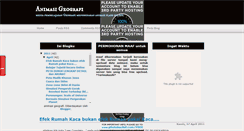 Desktop Screenshot of animasigeografi.blogspot.com