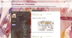 Desktop Screenshot of ecologicasvirtuales.blogspot.com