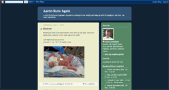 Desktop Screenshot of aaronrunsagain.blogspot.com
