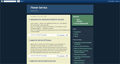 Desktop Screenshot of flower2service.blogspot.com