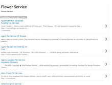 Tablet Screenshot of flower2service.blogspot.com