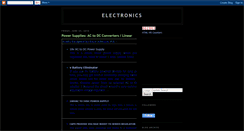 Desktop Screenshot of elctronicinfo.blogspot.com