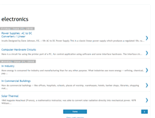 Tablet Screenshot of elctronicinfo.blogspot.com