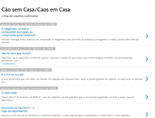 Tablet Screenshot of caosemcasa.blogspot.com