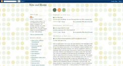 Desktop Screenshot of nowandrome.blogspot.com