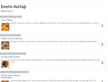 Tablet Screenshot of emelinmutfagi.blogspot.com