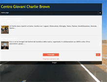 Tablet Screenshot of charliebrownbolzano.blogspot.com