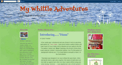 Desktop Screenshot of mywhittleadventures.blogspot.com