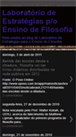 Mobile Screenshot of laboratorioestrategiasensinofilosofia.blogspot.com