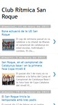 Mobile Screenshot of clubritmicasanroque.blogspot.com