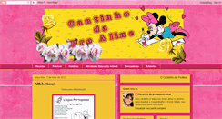 Desktop Screenshot of cantinhodaproaline.blogspot.com