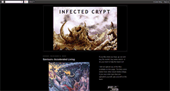 Desktop Screenshot of infectedcrypt.blogspot.com