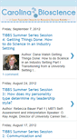 Mobile Screenshot of carolinabioscience.blogspot.com