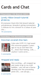 Mobile Screenshot of cardsandchat.blogspot.com