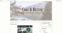 Desktop Screenshot of cokeandbutter.blogspot.com