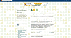 Desktop Screenshot of enginereview.blogspot.com