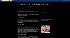 Desktop Screenshot of howtohitthegspot.blogspot.com