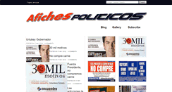 Desktop Screenshot of afichespoliticos.blogspot.com