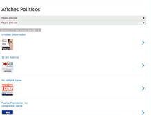 Tablet Screenshot of afichespoliticos.blogspot.com