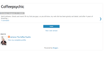 Tablet Screenshot of coffeepsychic.blogspot.com