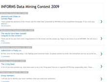Tablet Screenshot of informsdmc2009.blogspot.com