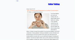 Desktop Screenshot of ishtartalking.blogspot.com