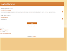 Tablet Screenshot of matkoiltamme.blogspot.com