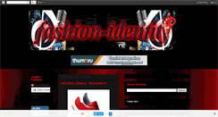 Desktop Screenshot of fashion-identity.blogspot.com