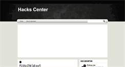 Desktop Screenshot of hacks-and.blogspot.com