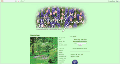 Desktop Screenshot of brandywinecountrygardens.blogspot.com