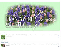 Tablet Screenshot of brandywinecountrygardens.blogspot.com