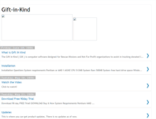 Tablet Screenshot of giftinkind.blogspot.com