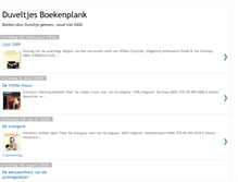 Tablet Screenshot of boekduveltje.blogspot.com