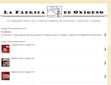 Tablet Screenshot of lafabricadeoxigeno.blogspot.com