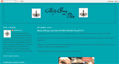 Desktop Screenshot of mistygreenandblue.blogspot.com
