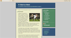 Desktop Screenshot of elfutbolesfutbol.blogspot.com