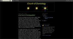 Desktop Screenshot of churchofziontology.blogspot.com