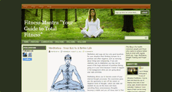 Desktop Screenshot of myfitnessmantra.blogspot.com