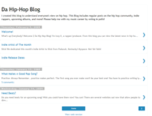 Tablet Screenshot of newinhiphop.blogspot.com