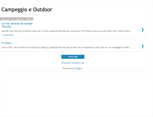 Tablet Screenshot of campeggioeoutdoor.blogspot.com