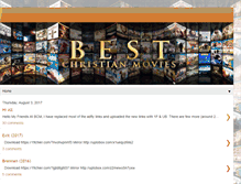 Tablet Screenshot of bestchristianmovies.blogspot.com
