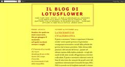 Desktop Screenshot of lotusflowerblog.blogspot.com