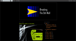 Desktop Screenshot of breakingthe5thwall.blogspot.com