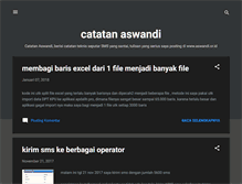 Tablet Screenshot of catt-aswandi.blogspot.com