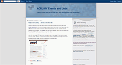 Desktop Screenshot of acrlny.blogspot.com